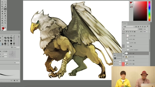 モンスターイラスト講座 お絵かき講座パルミー