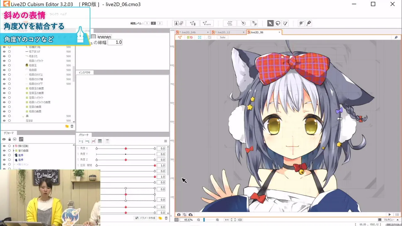 イラストを動かそう Live2d入門講座 お絵かき講座パルミー イラストを動かそう Live2d入門講座 お絵かき講座パルミー
