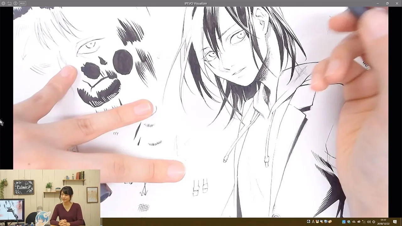 アナログ画材のモノクロ作画講座 お絵かき講座パルミー アナログ画材のモノクロ作画講座 お絵かき講座パルミー
