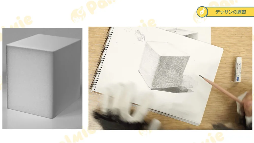 ゼロから始める鉛筆デッサン 模写体験 お絵かき講座パルミー ゼロから始める鉛筆デッサン 模写体験 お絵かき講座パルミー