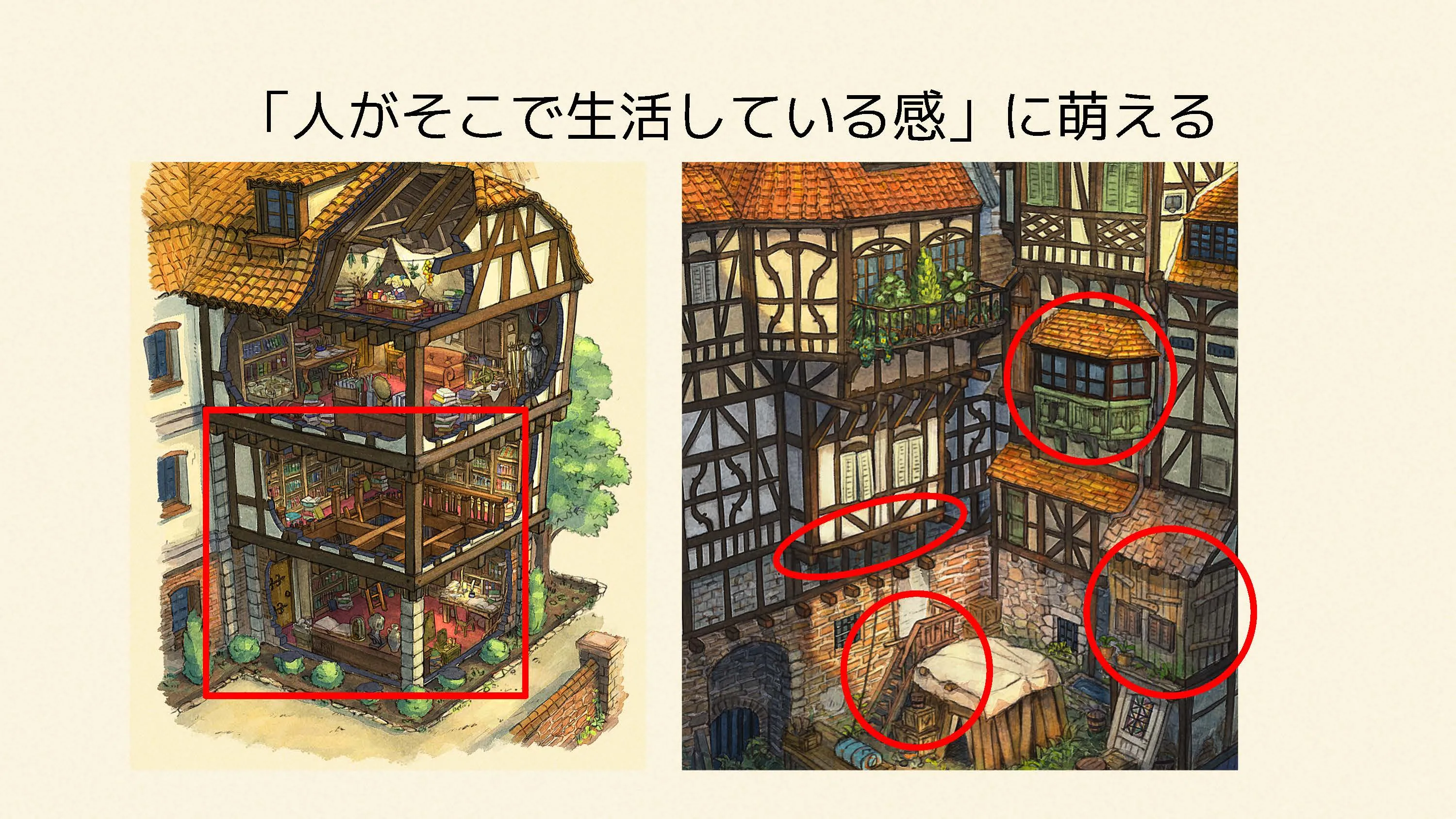 萌えるファンタジー建築講座 お絵かき講座パルミー 萌えるファンタジー建築講座 お絵かき講座パルミー