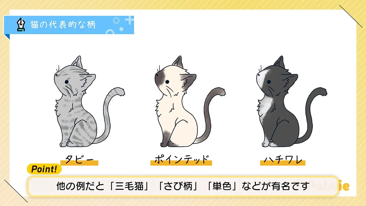 猫の描き方講座 お絵かき講座パルミー 猫の描き方講座 お絵かき講座パルミー