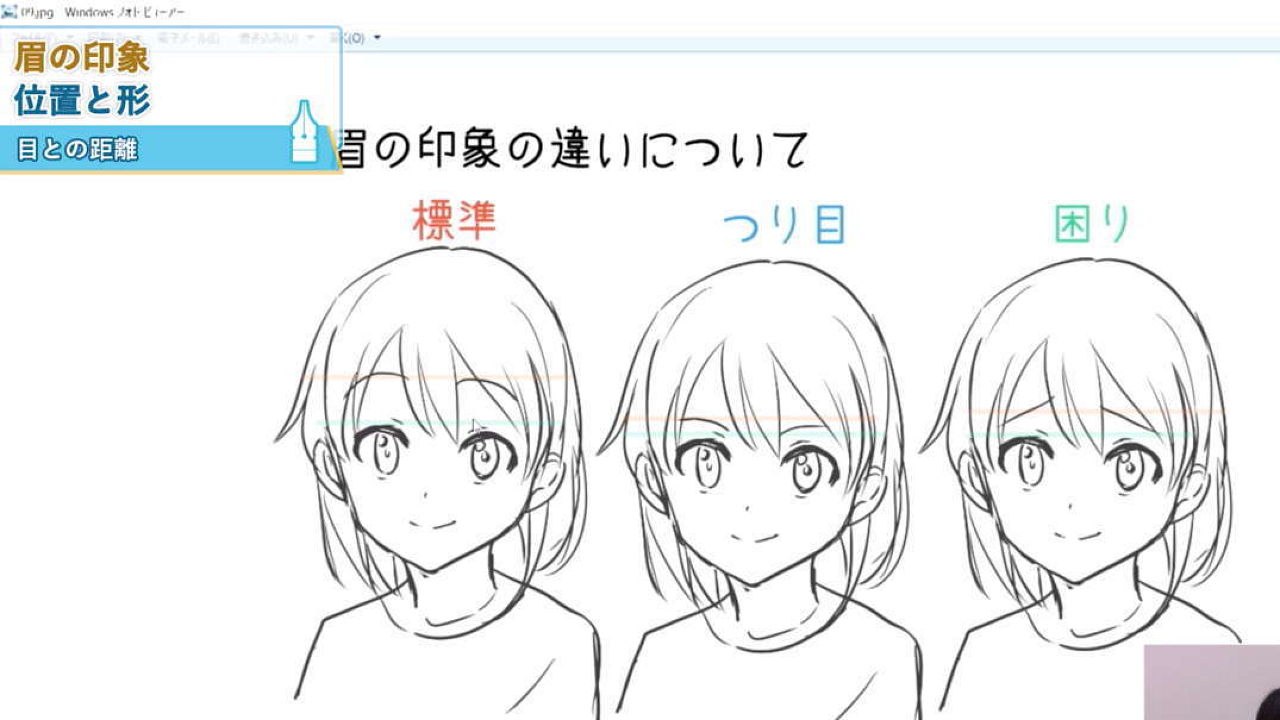 キャラクターイラスト 人物作画基礎講座お絵かき講座パルミー