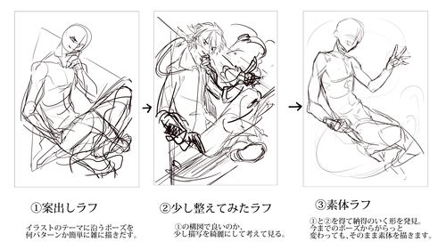 男子キャライラスト入門講座 お絵かき講座パルミー