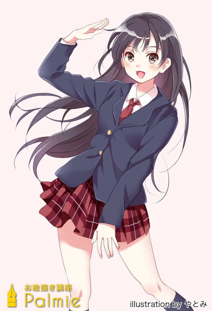 セーラー派 ブレザー派 女子高生の制服の描き方講座 お絵かき講座パルミー セーラー派 ブレザー派 女子高生の制服の描き方講座 お絵かき講座パルミー