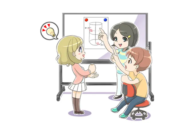 気軽に質問や相談ができる!